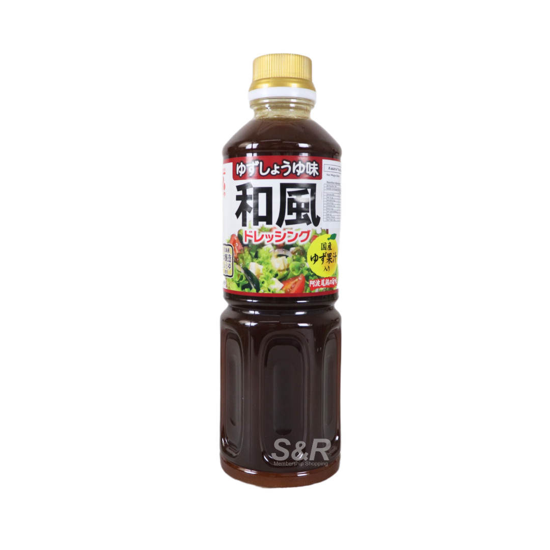 Kagaya Yuzu Soy Sauce Flavor Japanese Dressing 500mL